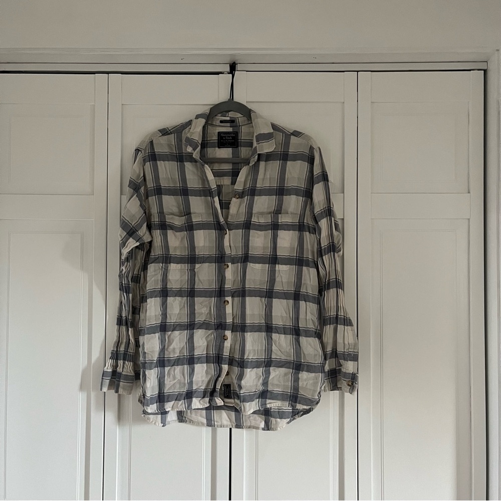 Abercrombie & Fitch Flannel Size Large